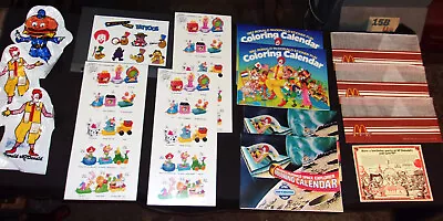 LOT OF VINTAGE McDONALD COLLECTABLES • $21.99