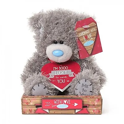 Me To You Tatty Teddy 6  Romantic Bear - I'm So Lucky To Have You & Phone Charm • £15.99