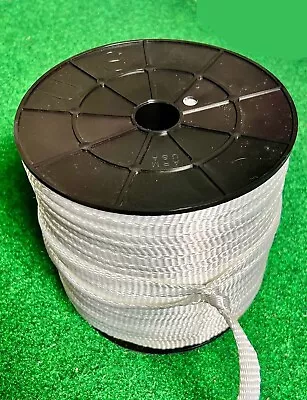 5/8” X 825ft 1800LB Tensile Polyester Pull Tape Mule Tape Flat Rope Webbing • $39.99