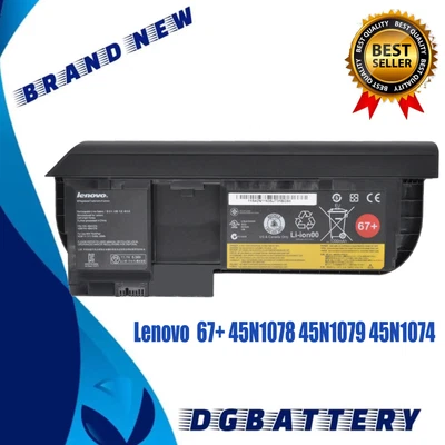 $59.99 • Buy 67+ 45N1078 45N1079 45N1074 9Cell Battery For Lenovo Thinkpad X230T X220T Tablet