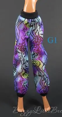 Monster High Doll G3 Clawdeen Wolf Scare-adise See Through Leopard Purple Pants • $9.74