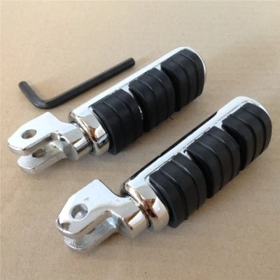 $29.83 • Buy Front Chrome FootPeg For Yamaha Stryker/ Virago 1100 750/ V-Max/ V-Star 1100 650