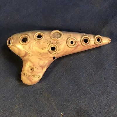 Vintage Ocarina Flute Made In U.S.A. Key Of G Pink Plastic • $6.99