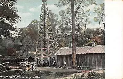 BRADFORD McKEAN COUNTY PA OPERATING OIL DERRICK WORKERS LEIGHTON PUB 1907-20 • $8