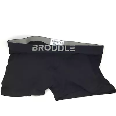 BRODDLE Men's Butt Padded Underwear Breathable 95% Modal 5% Spandex XL Black • $14.95