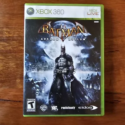 Batman Arkham Asylum (game Of The Year Edition) - Microsoft Xbox 360 - VGC • $9.88