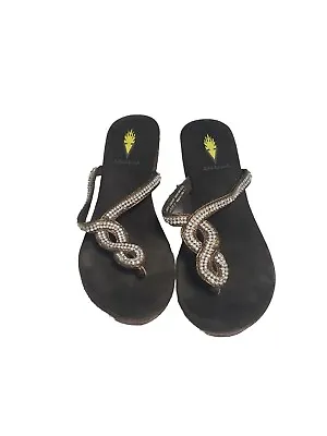 VOLATILE  S'more Flipflops Women's Size 7 • $18