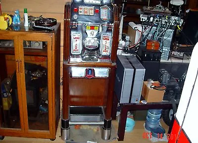 $12500 • Buy Jennings Slot Machine Prospector Console  1948 25 Cent Original Condition, NICE