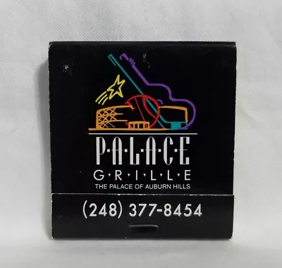 Vintage Palace Grille Restaurant Matchbook Auburn Hills MI Advertising Full • $12.99