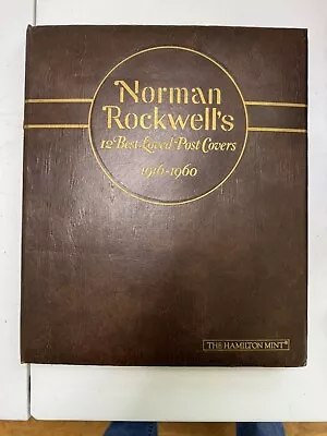 NORMAN ROCKWELL'S 12 Best Loved Post Covers 24K Gold On .999 1oz Silver Ingot • $400