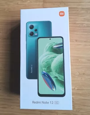 NEW SEALED ONYX GRAY XIAOMI REDMI NOTE 12 5G (128GB/4GB) UK Model • £119.99