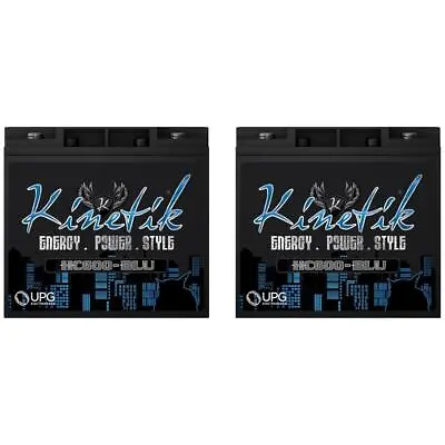 Kinetik HC600 12V HIGH CURRENT CAR AUDIO STEREO POWER CELL BATTERY - 2 Pack • $139.99