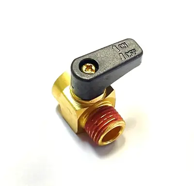 N003818 / N072023 1/4'' Mini Brass Ball Valve Air Compressor Tank Drain Valve • $12.95