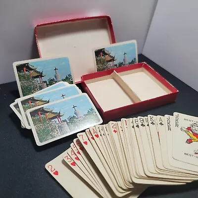 Vintage Double Deck Playing Cards Japanese Chinese Korean Asian • $10