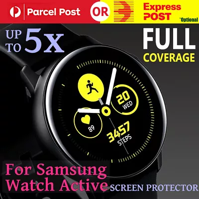 5pcs Screen Protector For Samsung Galaxy Watch Active Full Coverage Soft • $5.22