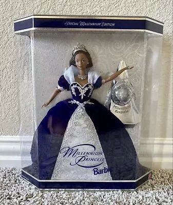 NEW African American Millennium Princess Barbie Special Edition Sealed MINT Box • $92