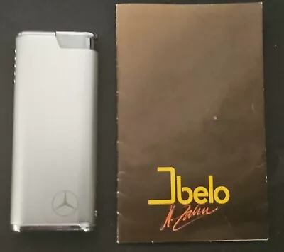 Mercedes Benz Rare Ibelo Lighter With Instructions 1980s Butane Flame • $36.54