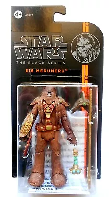 Star Wars The Black Series - Merumeru Hasbro A5077 #15 • $11.19