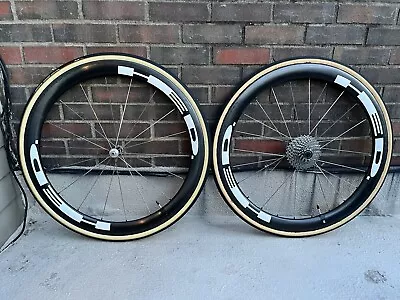 HED Stinger 4 Full Carbon Tubular Wheelset -  Rim Brake/11 Speed + Cassette • $86.40