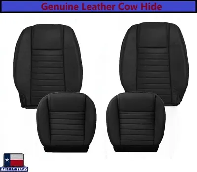 2005 2006 2007 2008 09 Ford Mustang GT Convertible V8 Black LEATHER Seat Covers • $286.70