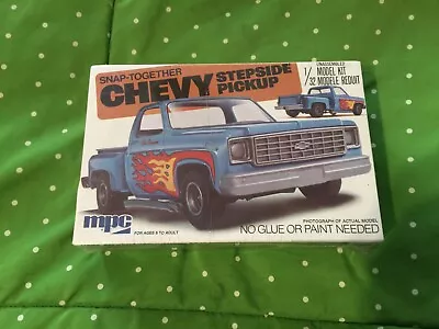 Vintage MPC Chevy Pickup Truck Snap Together Model Kit 1/32 New Sealed 1976 • $75