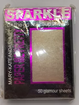 Mary-Kate And Ashley Sparkle Paper Makeup Sheets - Gold Sparkle - Sealed • $4.90