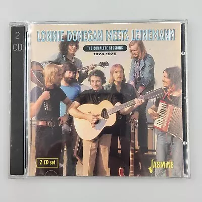 Lonnie Donegan Meets Leinemann Complete Sessions 1974-1975 2 CD Album • £7.99