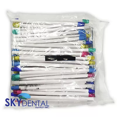 Up To 4500 Dental Saliva Ejectors Suction Ejector Optional Color Made In Italy • $129.99