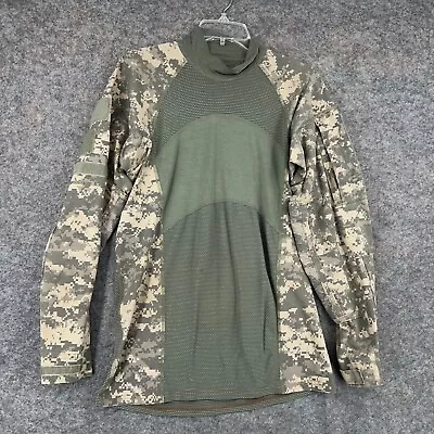 Tru-Spec Combat Shirt Mens XS Green Brown Digital Marine Camo Long Sleeve • $29.99