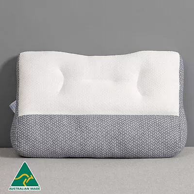 Aus Made Ergonomic Pillow Adjustable Contour Orthopedic Cervical Bed Pillow Ergo • $41.80