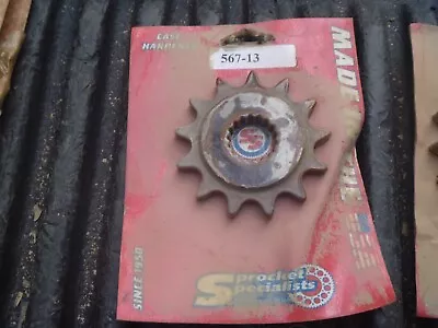 $21.15 • Buy NEW Sprocket Specialists 567-13 13T Front Countershaft Sprocket Honda CR250