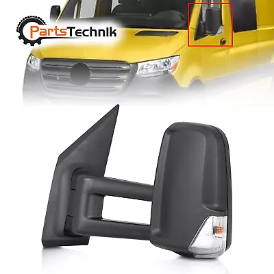 For 2019-2023 Sprinter Long Arm Door Mirror With Power Heated Signal Driver Side • $97.75