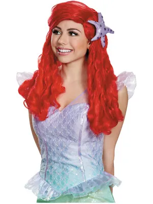 Adult's Ultra Prestige Disney Princess Ariel The Little Mermaid Wig Accessory • $24.57