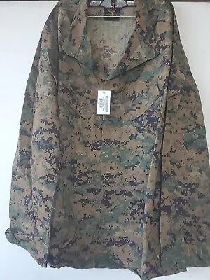 Blouse MarPat USMC Woodland Green MCCUU XLARGE LONG. NEW  • $49