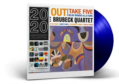 The Dave Brubeck Quartet 'Time Out' 180gram Repress BLUE Vinyl LP NEW & SEALED • £13.79