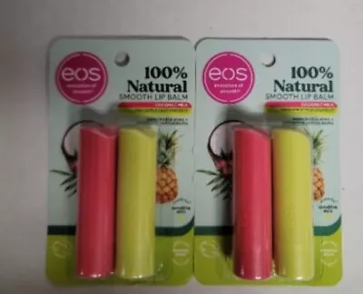 (2 Packs) Eos Super Soft Shea Lip Balm (Coconut Milk & Pineapple Passionfruit) • $14.99