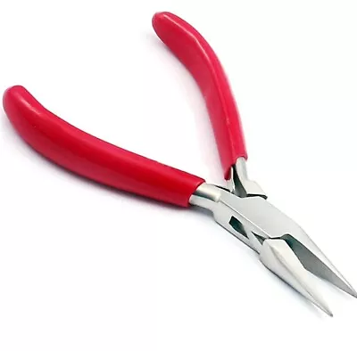 Chain Nose Pliers Slim Line Plier Jewelry Making Beading & Wire Work 5  • £6.50