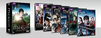 The Adventures Of MERLIN Complete Series Collection(DVD24-Disc SetSeasons 1-5) • $249.99