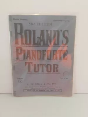 Roland's Pianoforte Tutor • $20.95