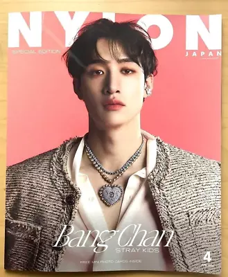 NYLON JAPAN Apr 2024 Stray Kids Bang Chan Magazine W/ Mini Photo Card SP Edition • $23.40