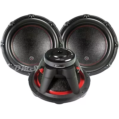 (2) Audiopipe TXX-BDC1-15 | 15 Inch 1600W DVC 4 Ohm Car Audio 15  Subwoofer Pair • $199.95