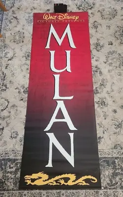 Disney's Mulan Large Theater Banner - Double Sided! • $55