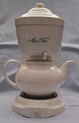 MRS TEA Electric Hot Tea Maker By Mr Coffee 6 Cup Model W/Teapot TESTED WORKS • $42