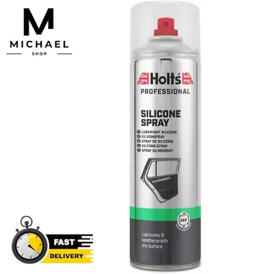 £6.95 • Buy Best Holts Silicone Spray Lubricant 500ml -Waterproof & Protects Rubber, Plastic