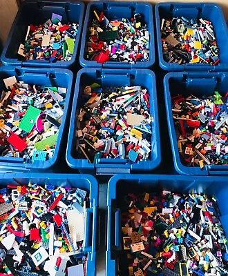  LEGO 1 Pound 🔥BUY 5 GET 1 FREE OR BUY 9 LBS GET 3 LBS🔥 Bulk Pieces Bricks Lot • $12.95