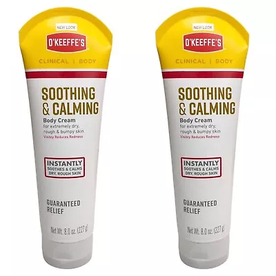 Pack Of 2 - O'Keeffe's Soothing & Calming Body Cream - 8oz Each • $30