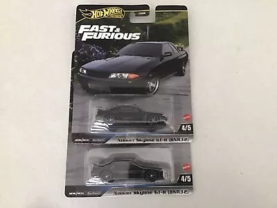 Hot Wheels 2 Fast & Furious Skylines • $32