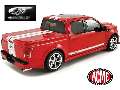 Gt Spirit - Acme 2017 Ford Shelby F-150 Super Snake Pickup Red 1:18 Scale Us043 • $174.95