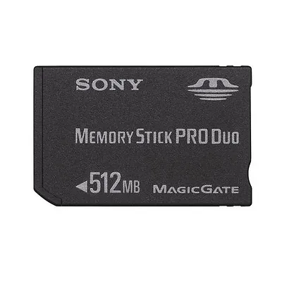 Sony 512MB Memory Stick MS Pro Duo MS Card 512MB For SOny Camera/PSP/Recorder • $4.99