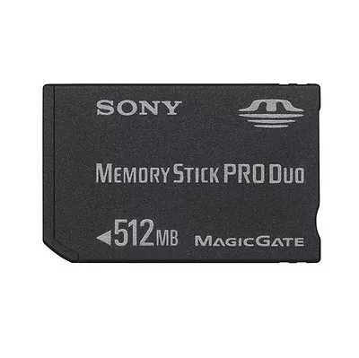 Sony 512MB Memory Stick Pro Duo MS Card 512M For Sony Old Camera/PSP/DV • $4.99